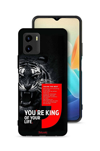 Tolwak غطاء حماية لهاتف Vivo Y15s أنت ملك حياتك