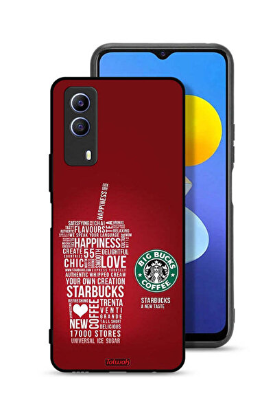 Tolwak Vivo T1x Protective Case Cover Coffee Sticker