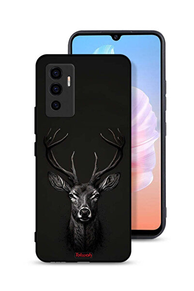 Tolwak غطاء حماية لهاتف Vivo S10e 5G برسومات غزال رقمية