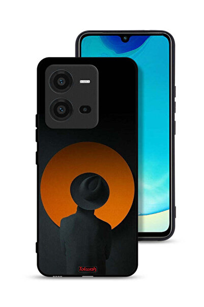 Tolwak Vivo V25 5G Protective Case Cover Hat Boy Art