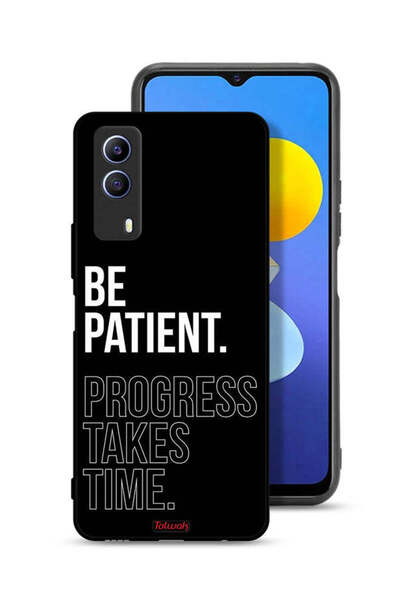 Tolwak غطاء حماية لجهاز Vivo T1x كن صبورًا فالتقدم يستغرق وقتًا