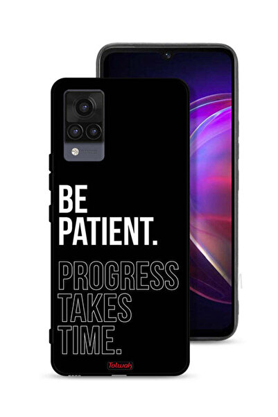 Tolwak غطاء حماية لهاتف Vivo V21 كن صبورًا فالتقدم يستغرق وقتًا