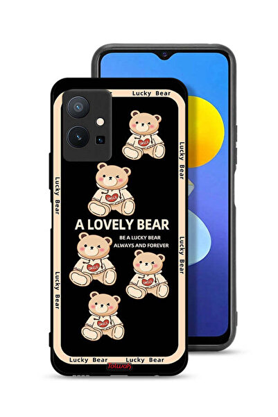 Tolwak غطاء حماية لهاتف Vivo T1 5G - دب جميل
