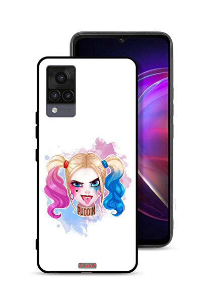 Tolwak غطاء حماية لهاتف Vivo V21 برسومات هارلي كوين