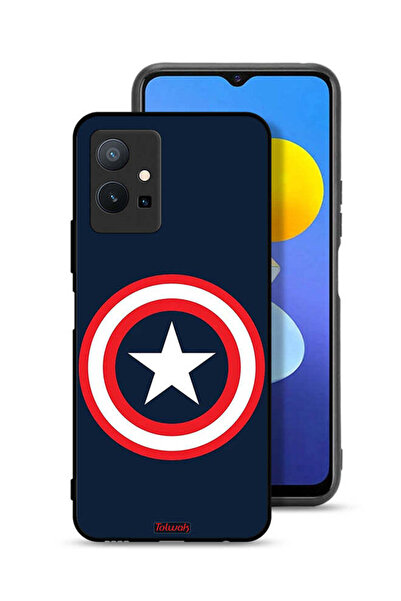 Tolwak غطاء حماية لهاتف Vivo T1 5G بتصميم كابتن أمريكا