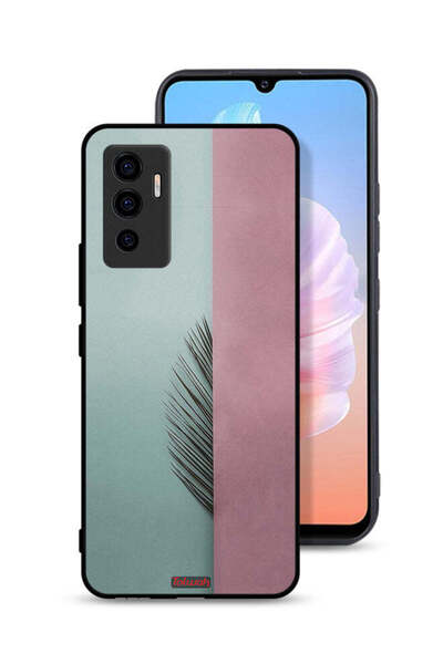 Tolwak غطاء حماية لهاتف Vivo S10e 5G بأوراق نصفية