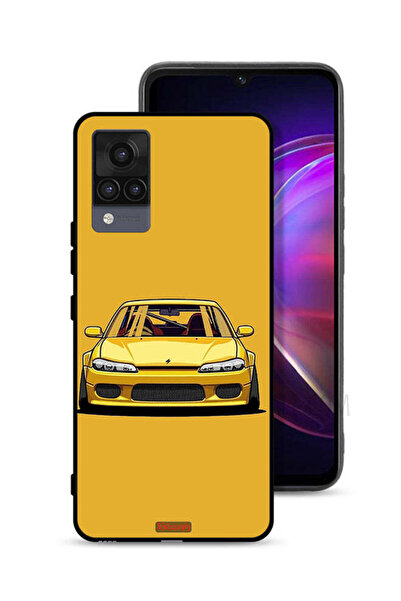 Tolwak Vivo V21 Protective Case Cover Car Art