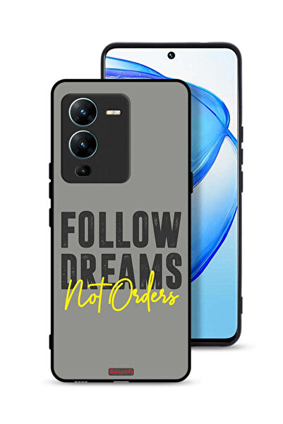 Tolwak غطاء حماية لهاتف Vivo V25 Pro 5G - اتبع الأحلام وليس الأوامر
