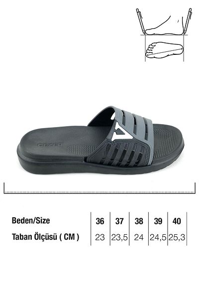 GEZER 15369 Unisex Sea Beach Pool Bathroom Daily Slippers
