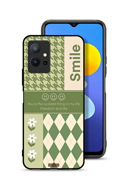 Tolwak Vivo Y75 5G Protective Case Cover Smile Is The Luckiest Thing In My Life