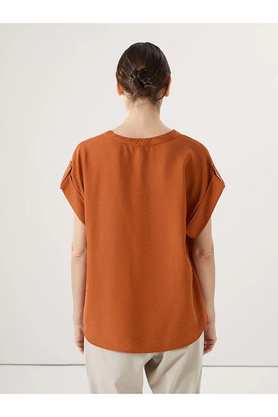 LC Waikiki Γυναικεία μπλούζα με απαγορευμένο γιακά Oversize
