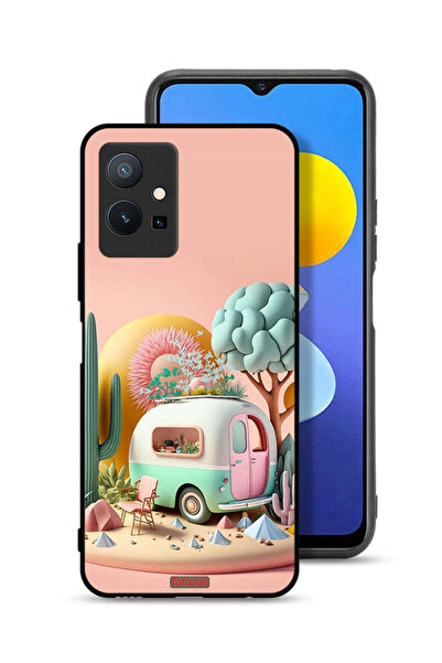 Tolwak غطاء حماية لهاتف Vivo Y75 5G برسومات سينيرسي آرت