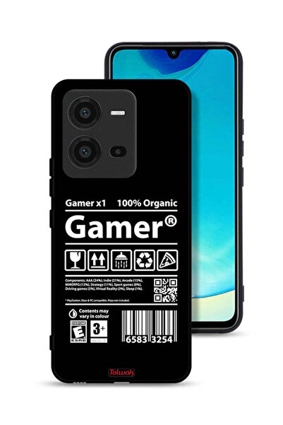 Tolwak غطاء حماية لجهاز Vivo V25 5G، ملصق لألعاب الفيديو