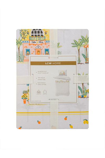 LC Waikiki Printed Single Duvet Set