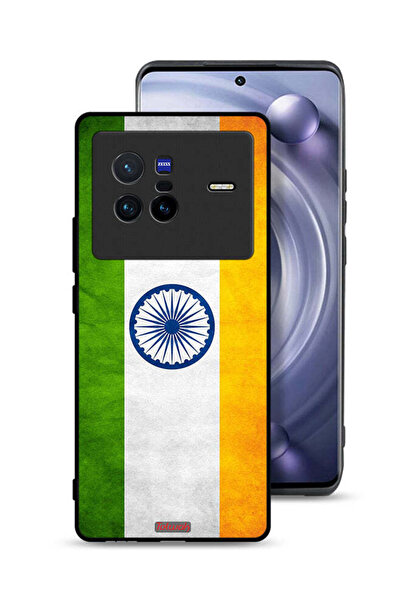 Tolwak Vivo X80 Protective Case Cover Luminous Indian Flag
