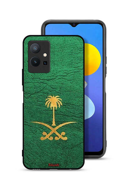 Tolwak غطاء حماية لهاتف فيفو Y75 5G - علامة المملكة العربية السعودية - جلد