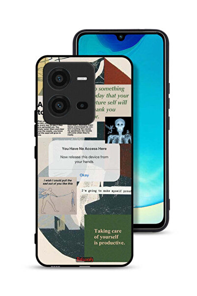 Tolwak غطاء حماية لهاتف Vivo V25 5G اسمح لنفسك بالنمو