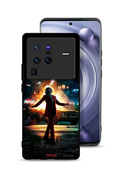 Tolwak Vivo X80 Pro Protective Case Cover Joker Happy Mode