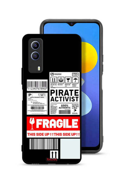 Tolwak غطاء حماية لهاتف Vivo T1x - ملصق هشّ - ناشط خاص