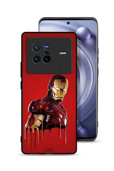 Tolwak غطاء حماية Vivo X80 برسومات الرجل الحديدي