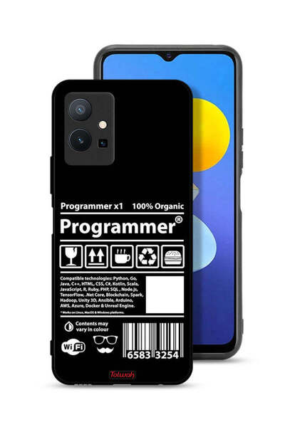 Tolwak غطاء حماية وملصق مبرمج لهاتف Vivo Y75 5G
