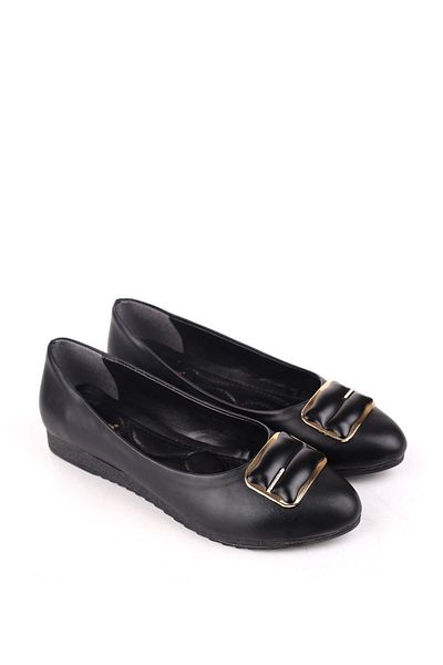 Papuçsepeti Shoe Basket Ys6074 Women's Comfortable Sole Daily Ballerina Shoes