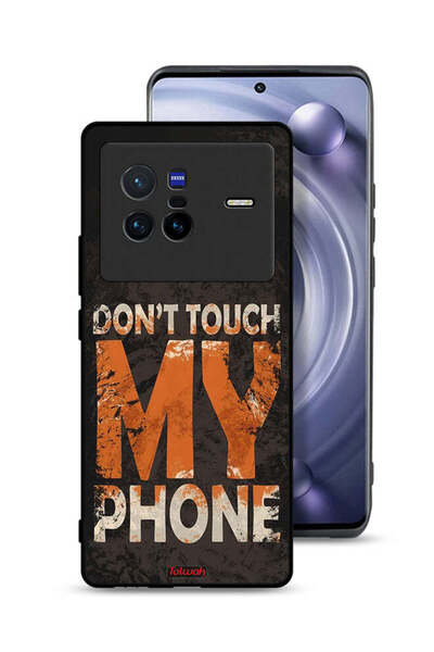 Tolwak Vivo X80 Protective Case Cover Do Not Touch My Phone