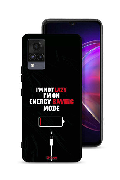 Tolwak غطاء حماية لهاتف Vivo V21 - أنا لست كسولاً، أنا في وضع توفير الطاقة