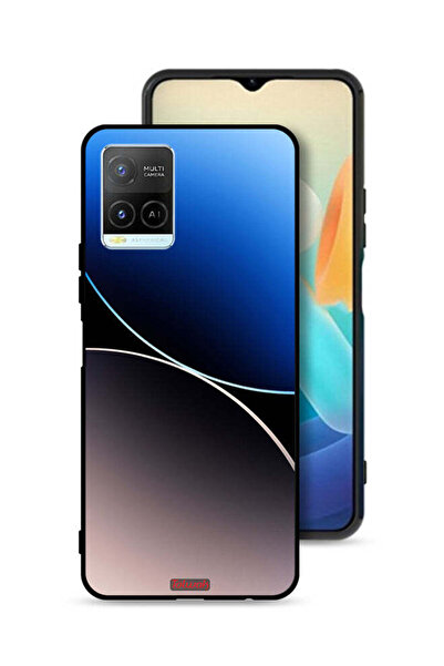 Tolwak غطاء حماية لهاتف Vivo Y32 بنمط خطوط منحنية