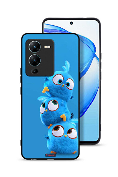Tolwak غطاء حماية لهاتف Vivo V25 Pro 5G بنقشة طيور لطيفة