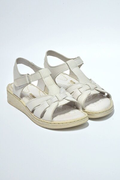 Baysal Korkmaz Comfort Genuine Leather Octopus Strap Sandals 054