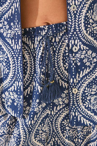 Women'secret Capri allover print classic pyjamas