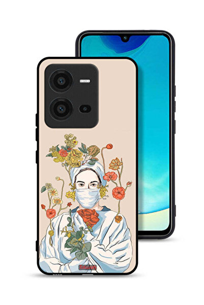 Tolwak Vivo V25 5G Protective Case Cover Nurse Art