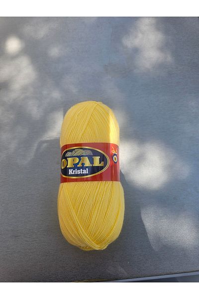 OPAL Crystal Hand Knitting Yarn No:216 Crystal Fiber Soap Dish Pouch Knitting Yarn 100Gr-475Mt