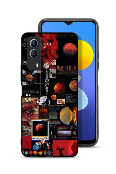 Tolwak غطاء حماية Vivo T1x بتصميم Mars Art