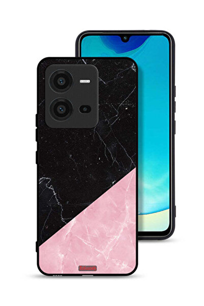 Tolwak غطاء حماية لهاتف Vivo V25 5G بنمط رخامي