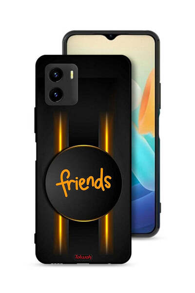 Tolwak Vivo Y15s Protective Case Cover Friends