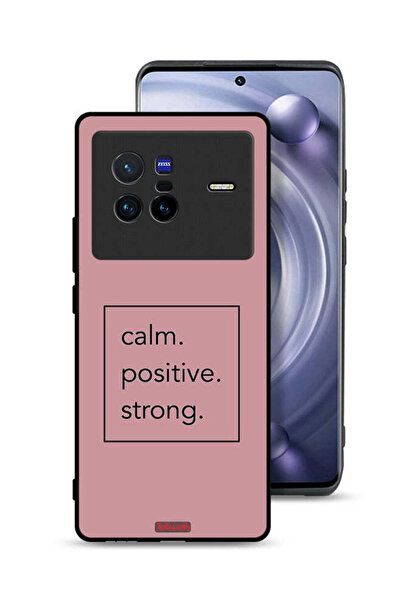 Tolwak غطاء حماية لهاتف Vivo X80، هادئ وإيجابي وقوي