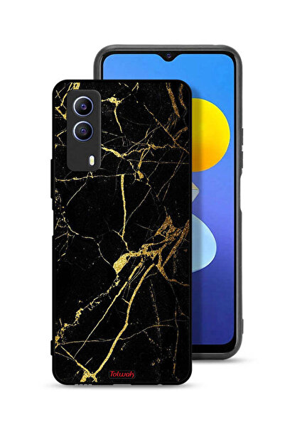 Tolwak غطاء حماية لهاتف Vivo T1x - متصدع - رخام