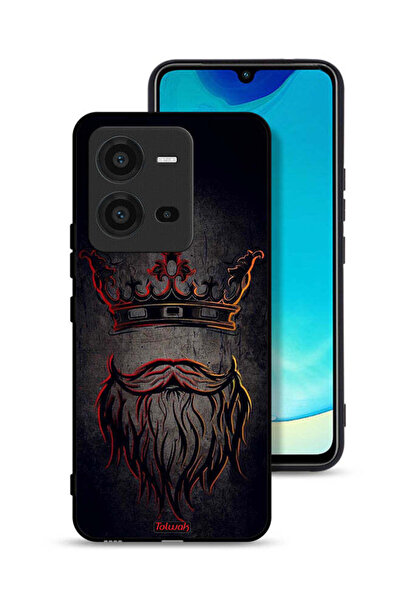 Tolwak Vivo V25 5G Protective Case Cover King Artwork