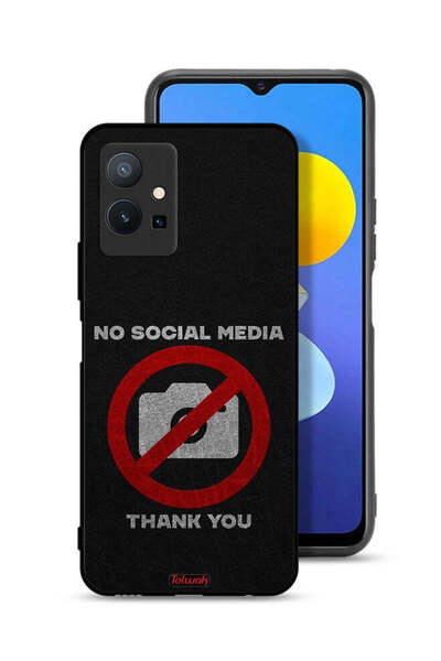 Tolwak غطاء حماية لهاتف Vivo Y75 5G لا يدعم وسائل التواصل الاجتماعي، شكرًا لك