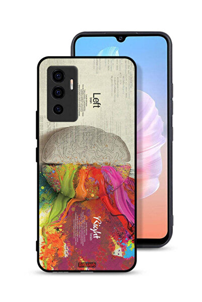 Tolwak غطاء حماية لهاتف Vivo S10e 5G بتصميم تجريدي لعلم الدماغ