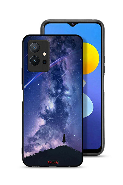 Tolwak غطاء حماية لهاتف Vivo T1 5G بنقشة نجوم متحركة