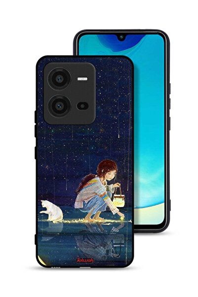 Tolwak غطاء حماية لهاتف Vivo V25 5G برسومات نجوم فنية