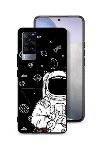 Tolwak Vivo X60t Protective Case Cover Astronaut Art