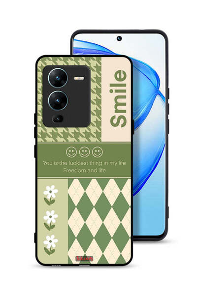 Tolwak Vivo V25 Pro 5G Protective Case Cover Smile Is The Luckiest Thing In M...