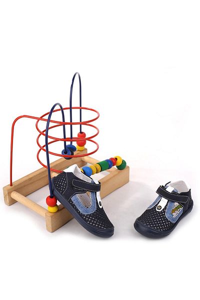 Papuçsepeti Shoe Basket - Şrbb 4809 Baby Boy Orthopedic First Step Shoes