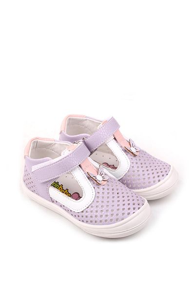Papuçsepeti Shoe Basket - Şrbb 4794 Baby Girl Orthopedic First Step Shoes