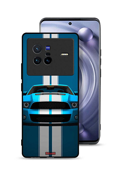 Tolwak Vivo X80 Protective Case Cover Car Abstract Art