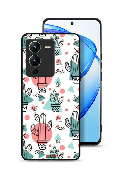 Tolwak غطاء حماية لهاتف Vivo V25 Pro 5G بلون الصبار